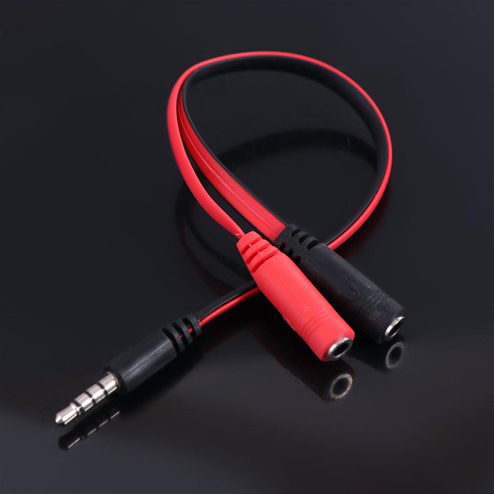 1 Male To 2 Female 3.5 Jack Au - Earphone Splitter Jack บทวิจารณ์และราคา