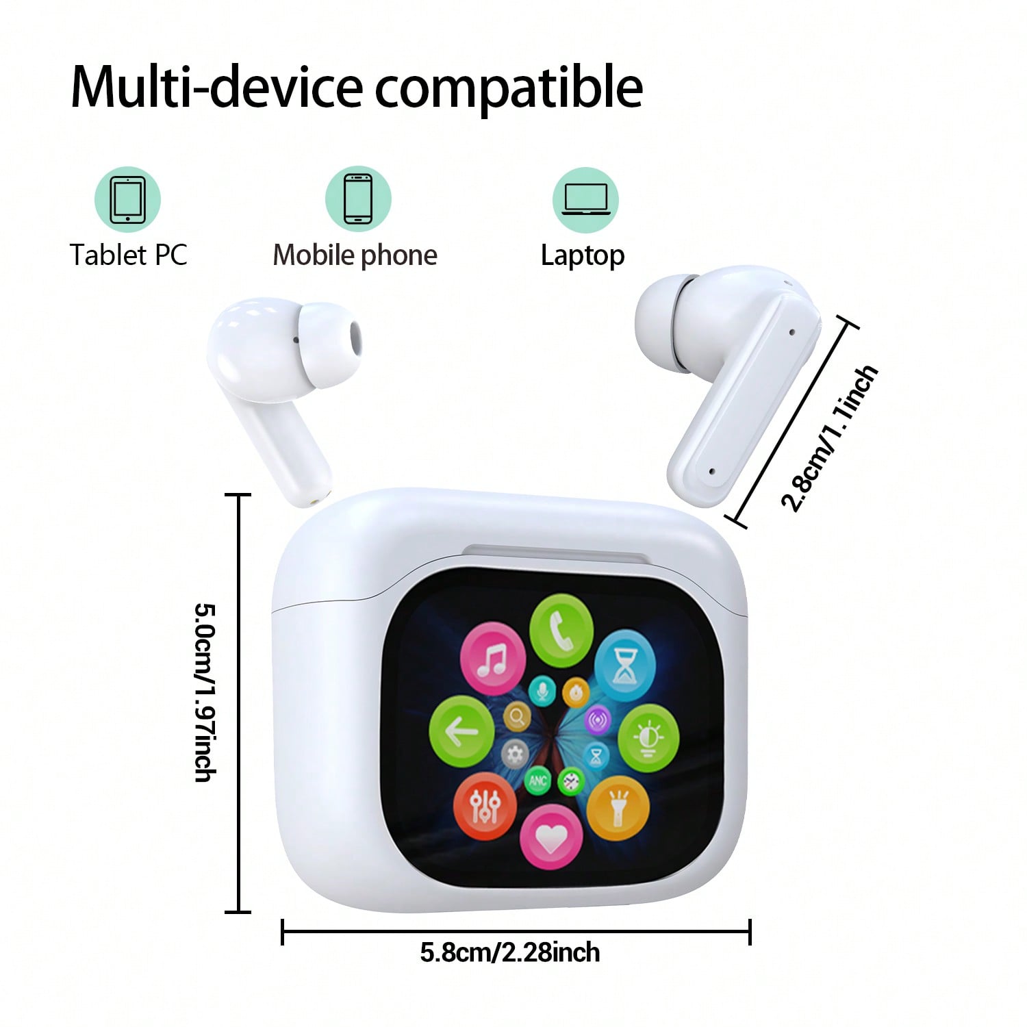 HITOZON Wireless Earbuds With  - Earbuds Charging Case บทวิจารณ์และราคา