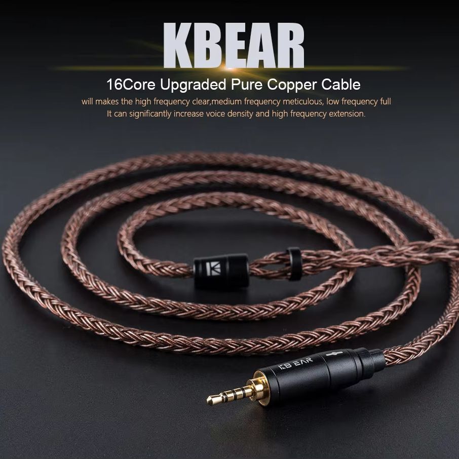 KBEAR 16 core 2-pin IEM headph - In Ear Monitor Iem บทวิจารณ์และราคา
