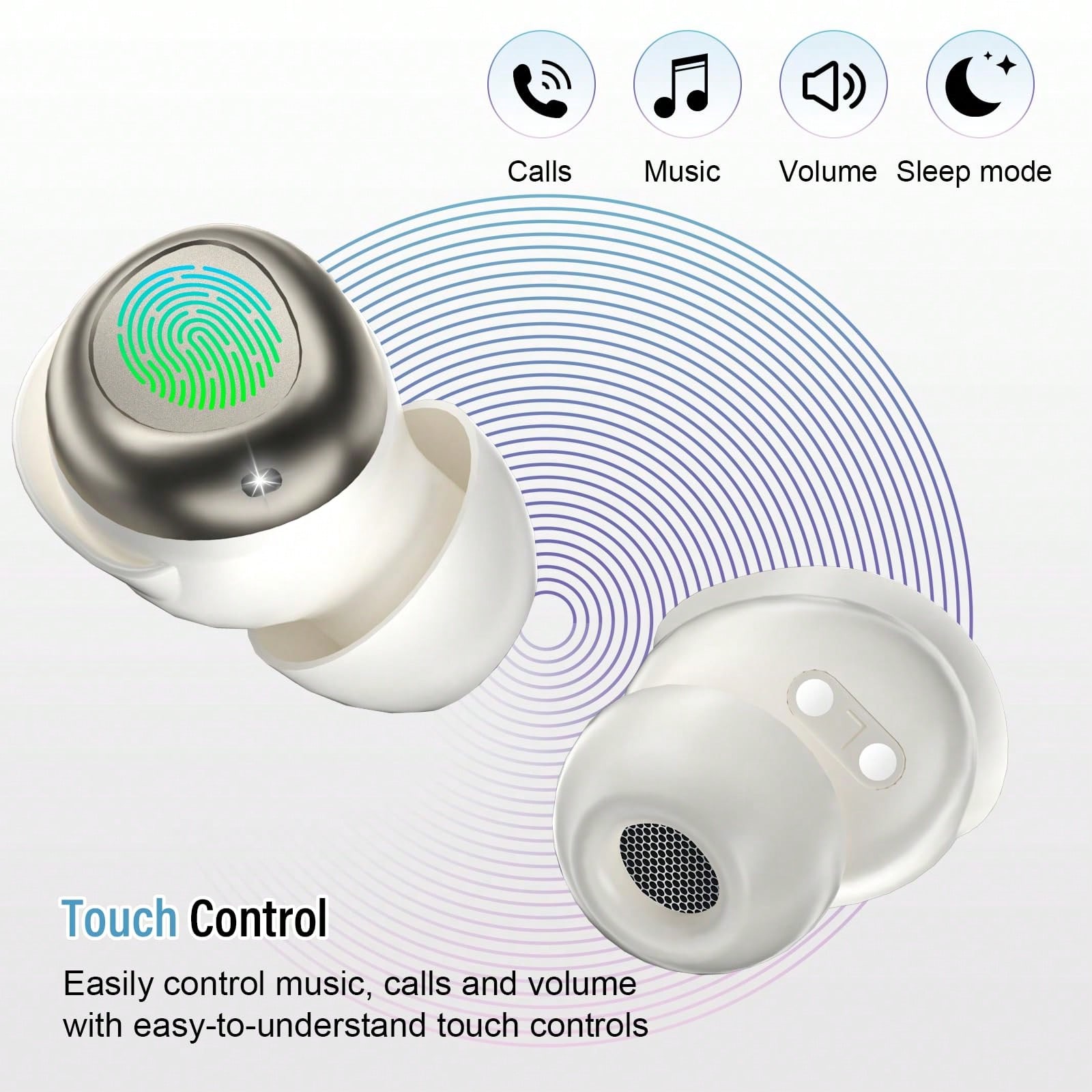 Sleep Earbuds Bluetooth 5.4 In - Earbuds Charging Case บทวิจารณ์และราคา