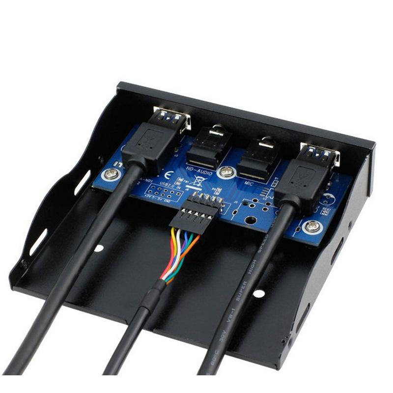 2 Port USB 3.0 Hub Splitter HD - Earphone Splitter Jack บทวิจารณ์และราคา
