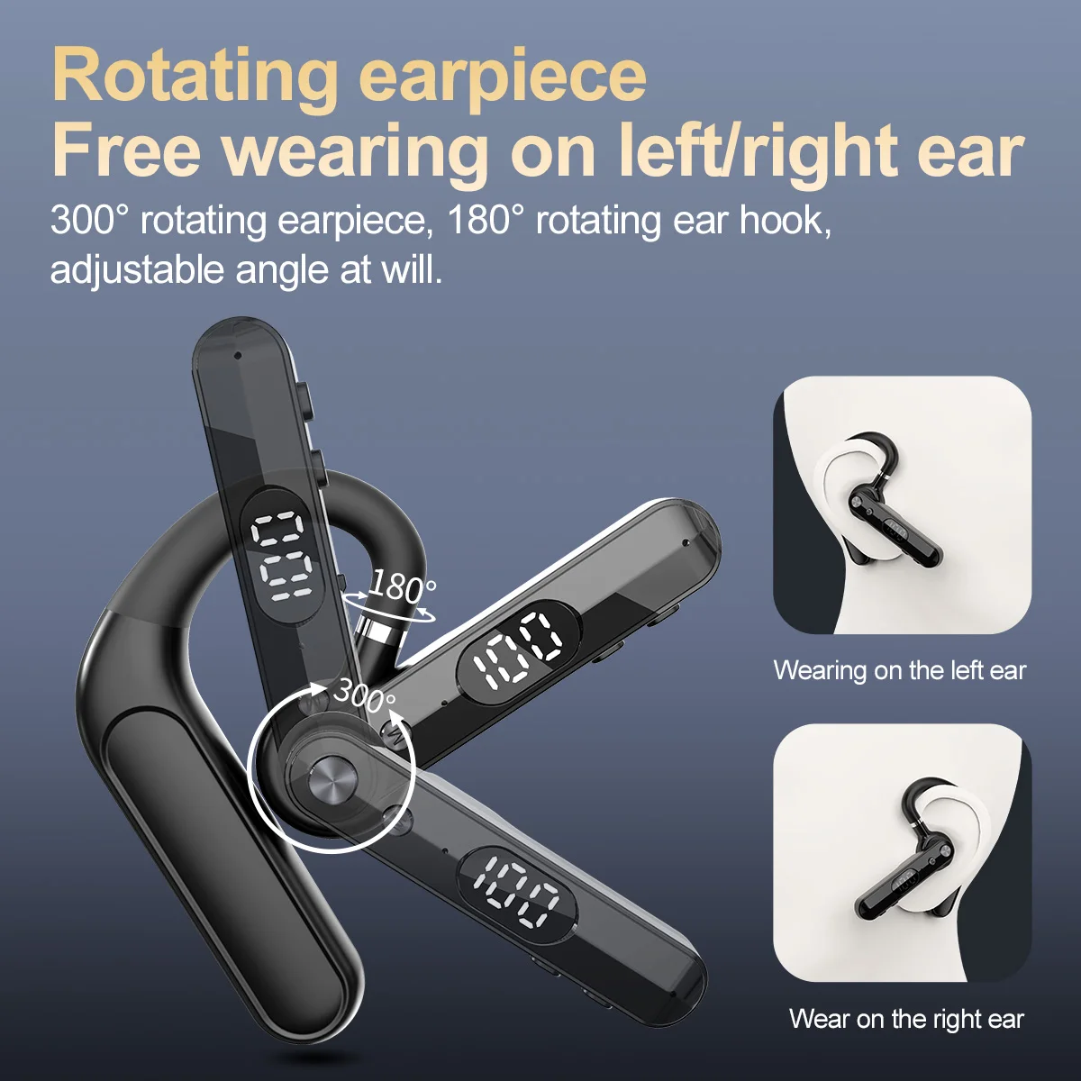 Wireless Bluetooth Headphones  - Noise Cancelling Headphone บทวิจารณ์และราคา