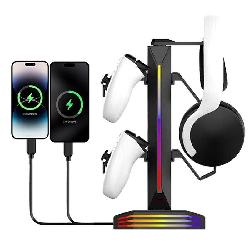 L62A Headphone Stand For Desk  - Gaming Headset Rgb บทวิจารณ์และราคา