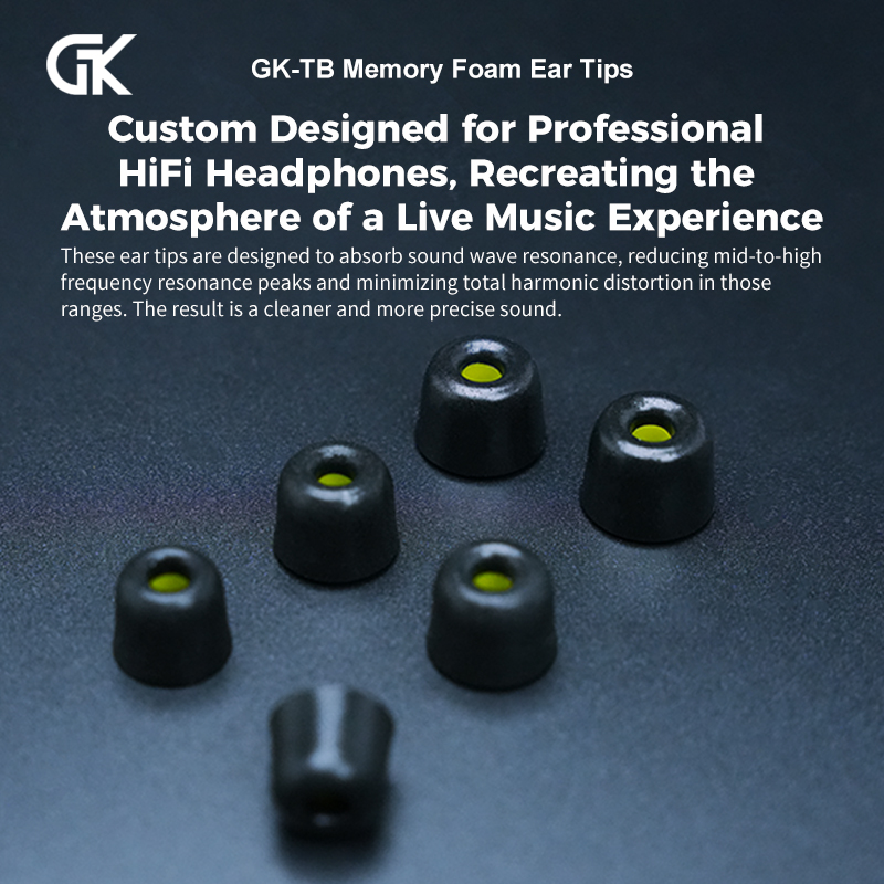 GK-TB 3Pair(6pcs) Noise Isolat - Earphone Foam Tip บทวิจารณ์และราคา