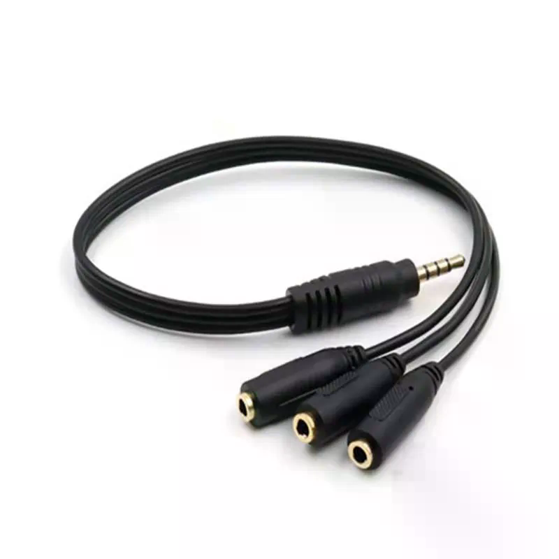 3.5mm 3 3.5mm 1 3 Adapter Way  - Earphone Splitter Jack บทวิจารณ์และราคา