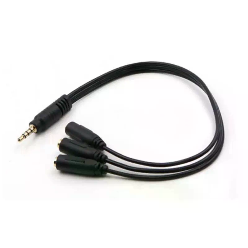 3.5mm 3 3.5mm 1 3 Adapter Way  - Earphone Splitter Jack บทวิจารณ์และราคา