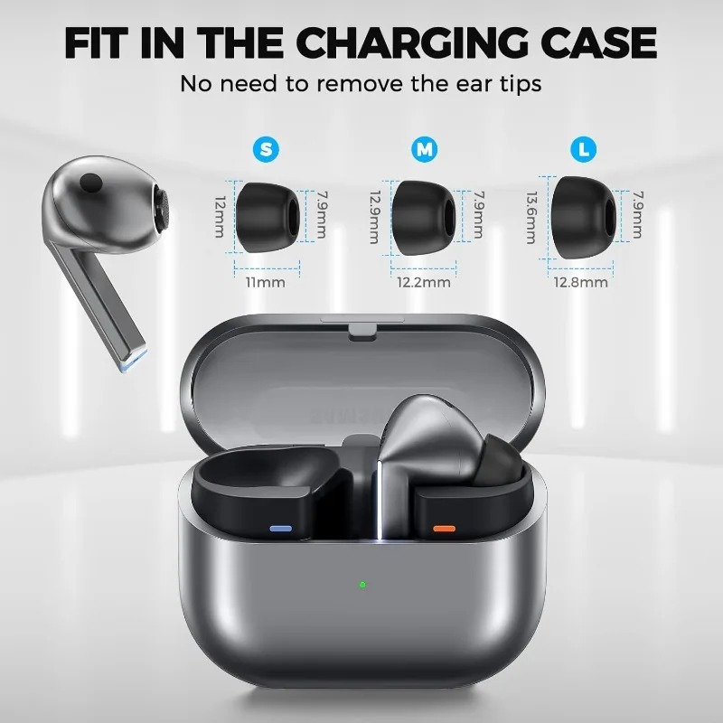6-3Pairs For Samsung Galaxy Bu - Earphone Foam Tip บทวิจารณ์และราคา