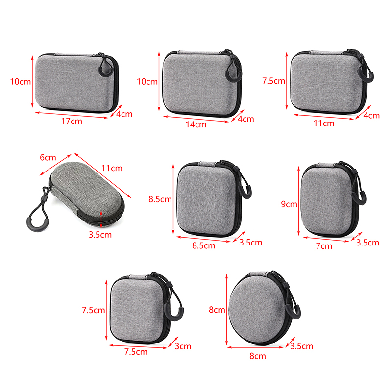 NEW Portable Shockproof Headph - Headphone Case Hard บทวิจารณ์และราคา