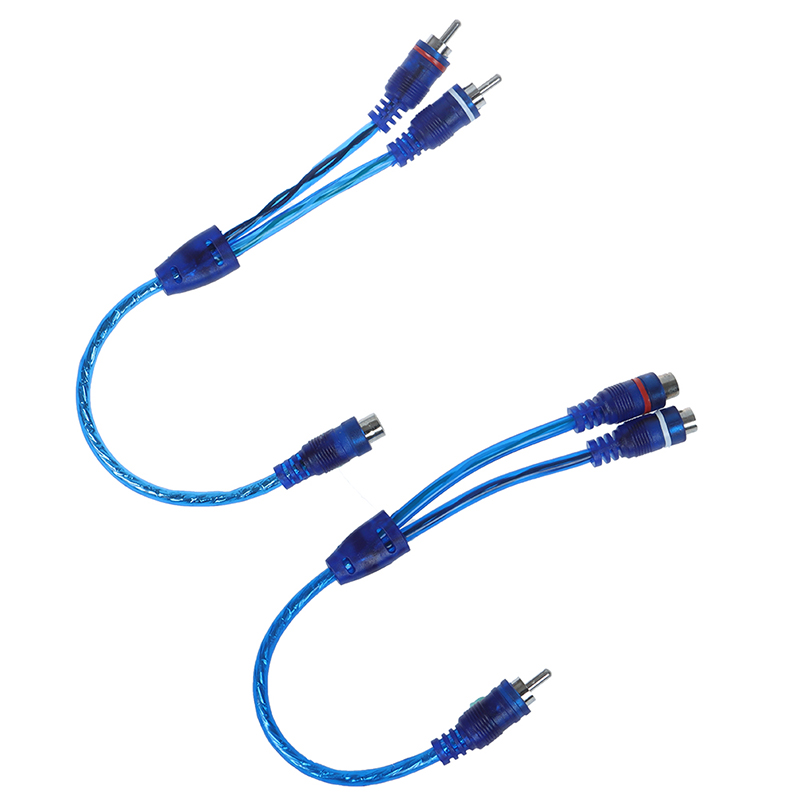 Car MP3 Audio RCA Y Splitter C - Audio Splitter Y บทวิจารณ์และราคา