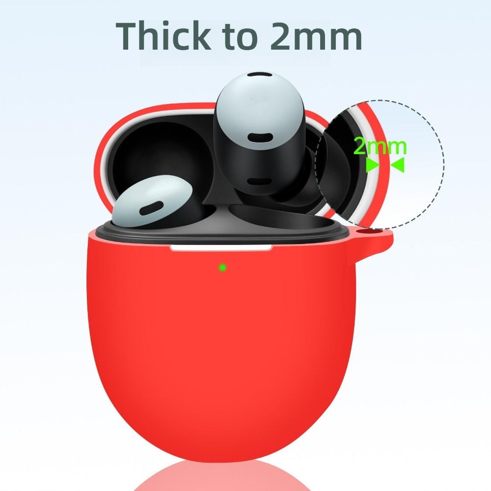 Silicone Wireless Earbuds Case - Earbuds Charging Case บทวิจารณ์และราคา