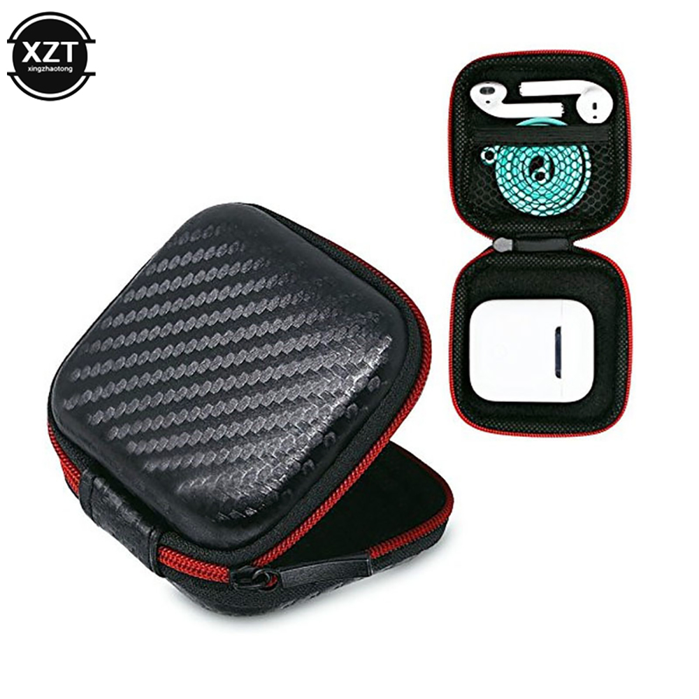 Headphone Bag Mini Zipper Squa - Headphone Case Hard บทวิจารณ์และราคา