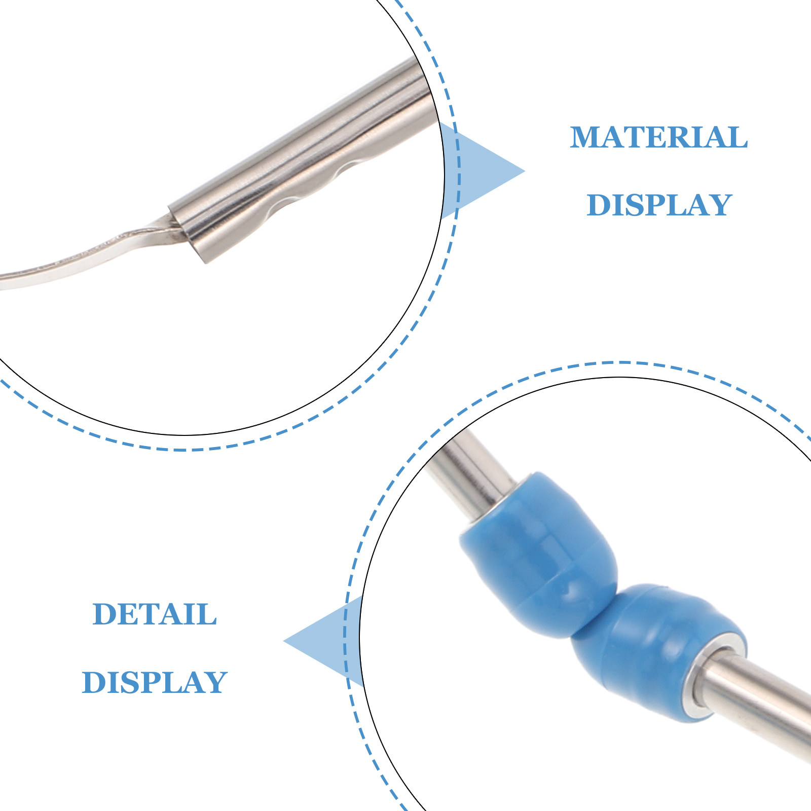 1Set Stethoscope Ear Piece Rep - Silicone Ear Tip Replacement บทวิจารณ์และราคา