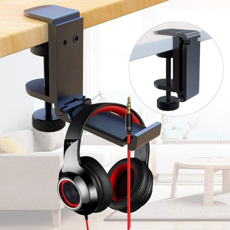 Under Desk Headphone Stand Fol - Headphone Stand Desk บทวิจารณ์และราคา