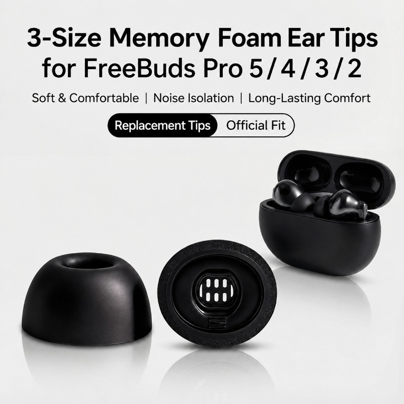 Three-layer Memory Foam Ear Ti - Earphone Foam Tip บทวิจารณ์และราคา