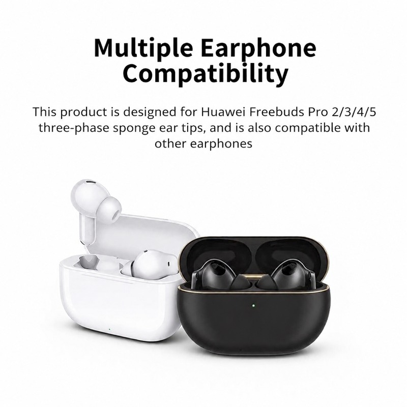 Three-layer Memory Foam Ear Ti - Earphone Foam Tip บทวิจารณ์และราคา