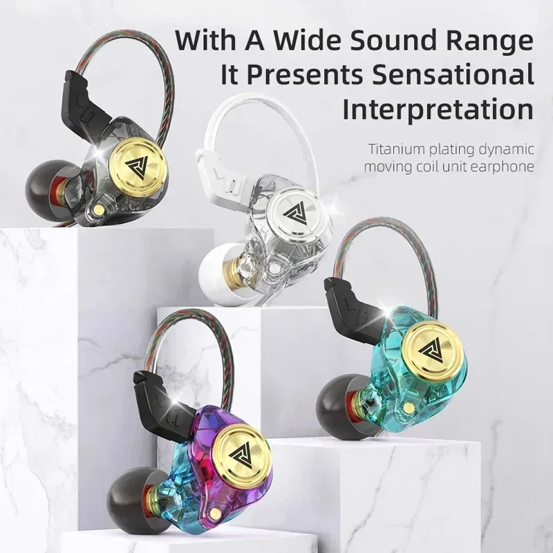 QKZ AK3 FiLe Wired Earphone wi - Noise Cancelling Headphone บทวิจารณ์และราคา